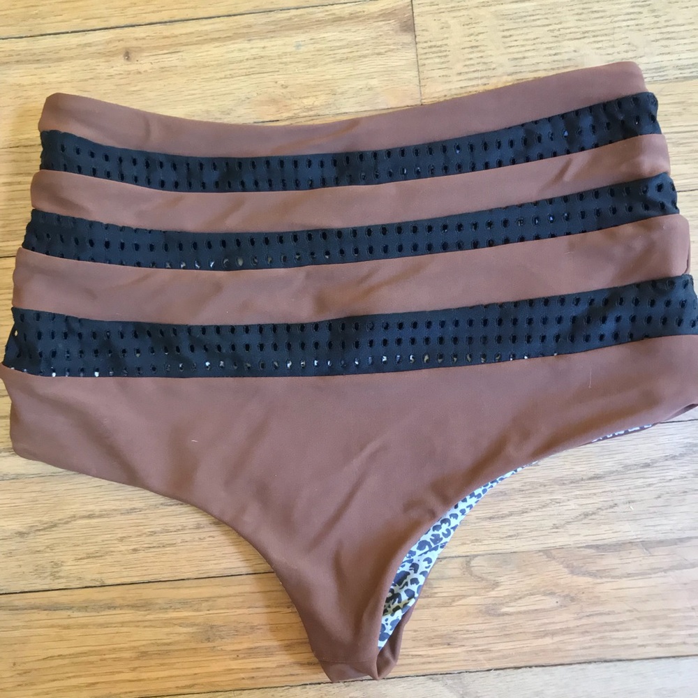 Acacia swim Madrid high waisted bikini bottom